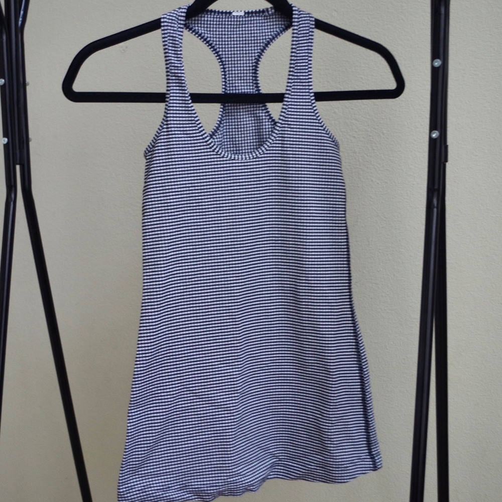 Lululemon Gingham Print Tank Top